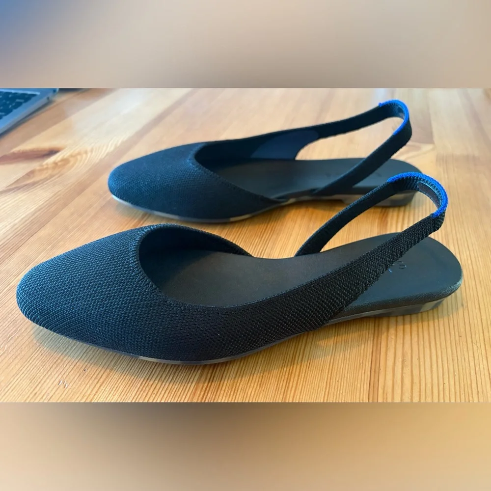 ROTHYS THE ALMOND SLINGBACK IN BLACK,  7
BRAND NEW - Picture 5 of 11